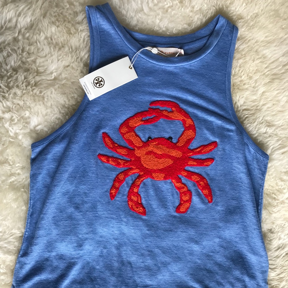Tory Burch Crab Tank Top